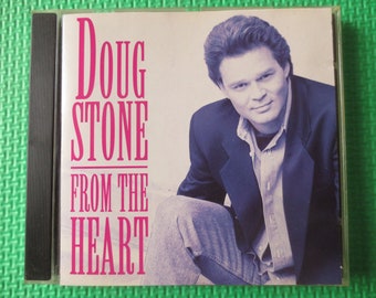 CD de música country "From The Heart" de Doug Stone (1992)