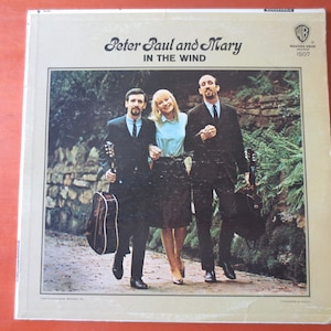 Vintage Records, PETER PAUL and MARY, In the Wind, Folk Records, Vintage Vinyl, Records, Vinyl, Record Vinyl, Vinyl Records, 1963 Records
