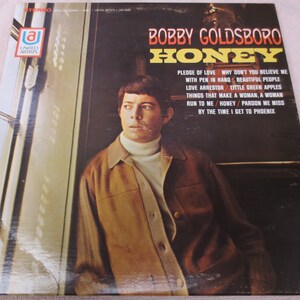 Vintage Records, BOBBY GOLDSBORO, HONEY, Pop Record, Vintage Vinyl, Record Vinyl, Records, Vinyl Record, Country Record, Vinyl, 1968 Records