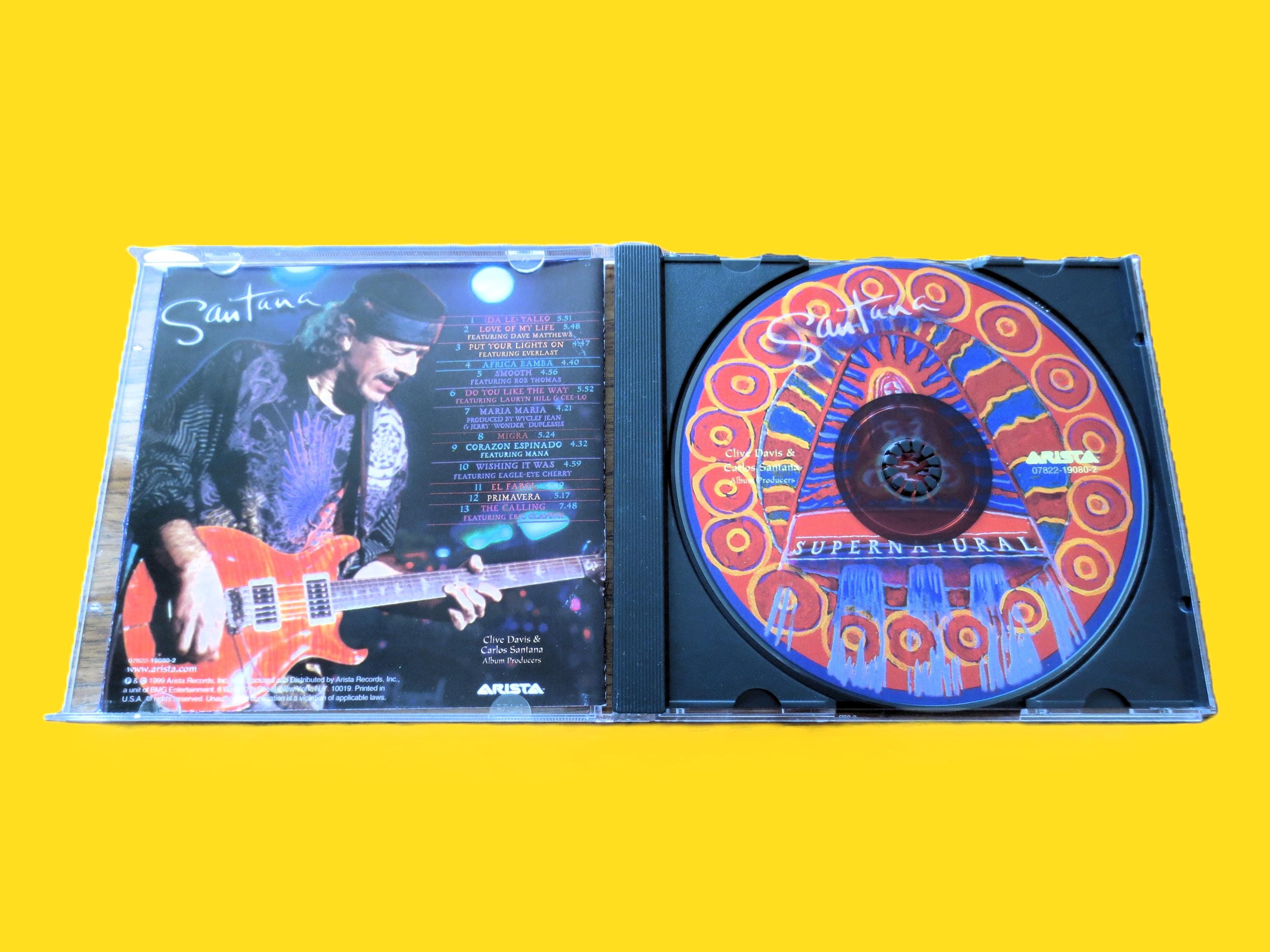 SANTANA, SUPERNATURAL, Classic Album, Santana Songs, 1999 Compact