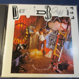 Vintage Cd&#39;s, DAVID BOWIE, Never Let Me Down, David Bowie Cd,  David Bowie Album, David Bowie lps, David Bowie Songs, Cd, 1987 Compact Discs