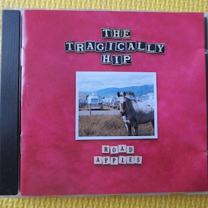 Vintage Cd&#39;s, The TRAGICALLY HIP, ROAD Apples Cd, Tragically Hip Lp, Rock Cd, Classic Rock Cd, Vintage Compact Disc, Cds, 1991 Compact Disc