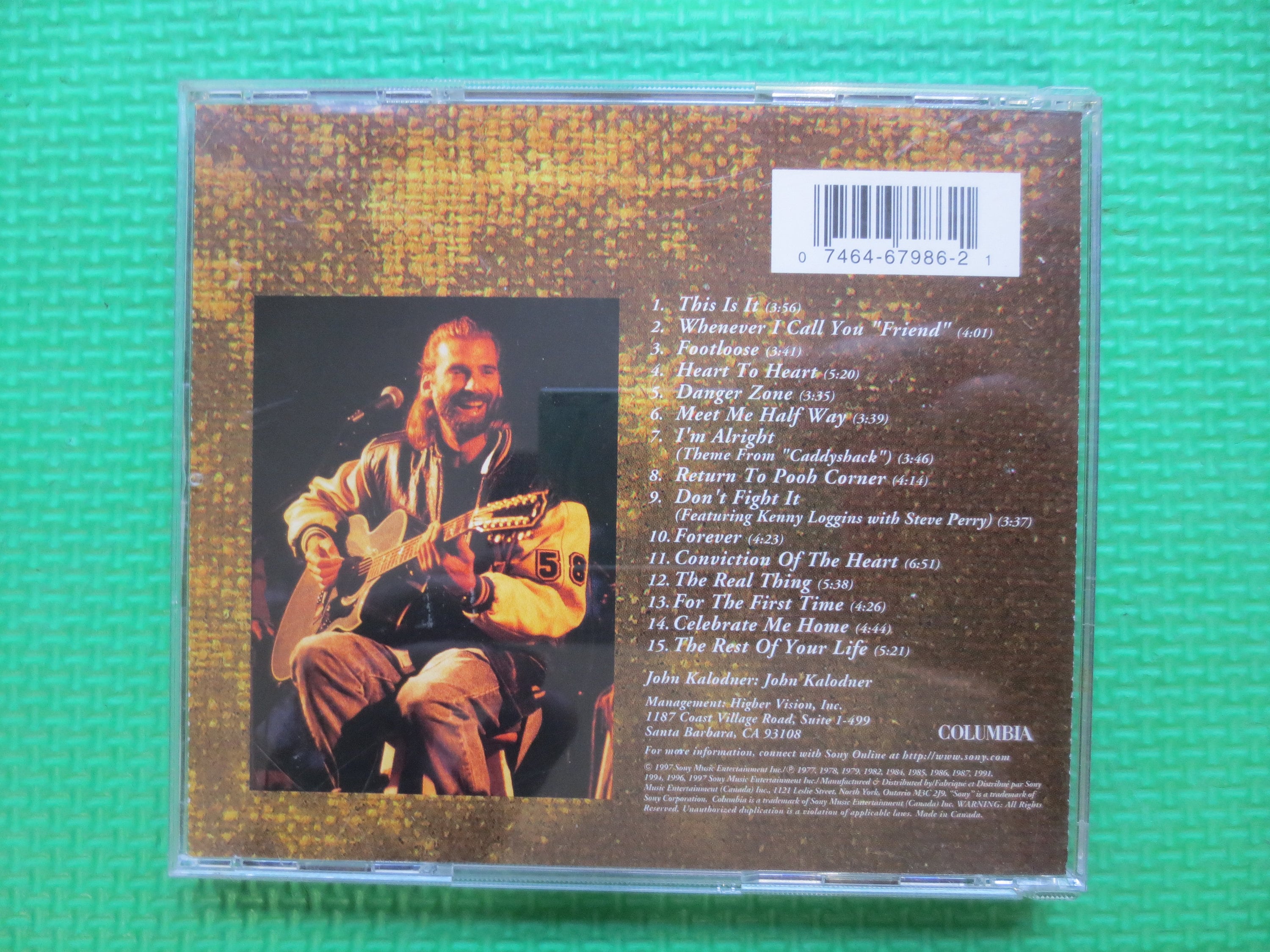 KENNY LOGGINS, Greatest Hits, 1997 Compact Disc, Vintage Cd - Etsy