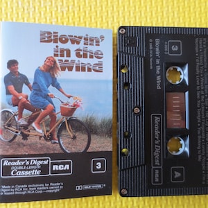 Kassettenbänder, BLOWIN 'in the WIND, Readers Digest, Rockmusik, Rock and Roll Tape, Rockmusikkassette, Musikkassetten, 1985 Kassette