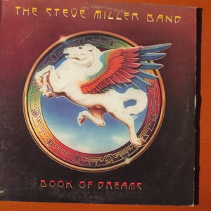 Vintage Records, STEVE MILLER, Book of DREAMS, Rock Record, Vintage Vinyl, Record Vinyl, Records, Vinyl Record, Vinyl Album, 1977 Records