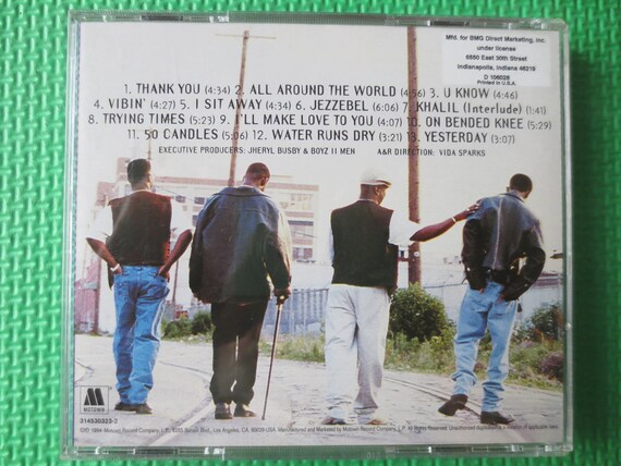 Vintage Boyz II Men CD: 1994 Pop Music Album - Etsy