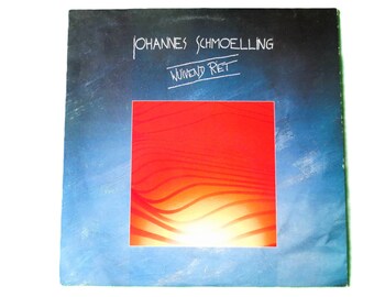 Johannes Schmoelling Wuivend Riet LP, 1986 Vinilo vintage, Música ambiental