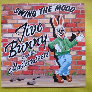 JIVE BUNNY, and the MASTERMIXERS, Pop Records, Pop Albums, Pop Vinyl, Vintage Vinyl, Record Vinyl, Vinyl Lp, Vintage Records, 1989 Records