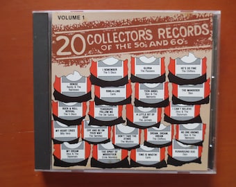 Vintage Cd's, 20 COLLECTORS Record, Rock Cd, Rock Compact Disc, Rock Album, Cd Rock, Classic Rock Cd, Music Cd, 1989 Compact Discs