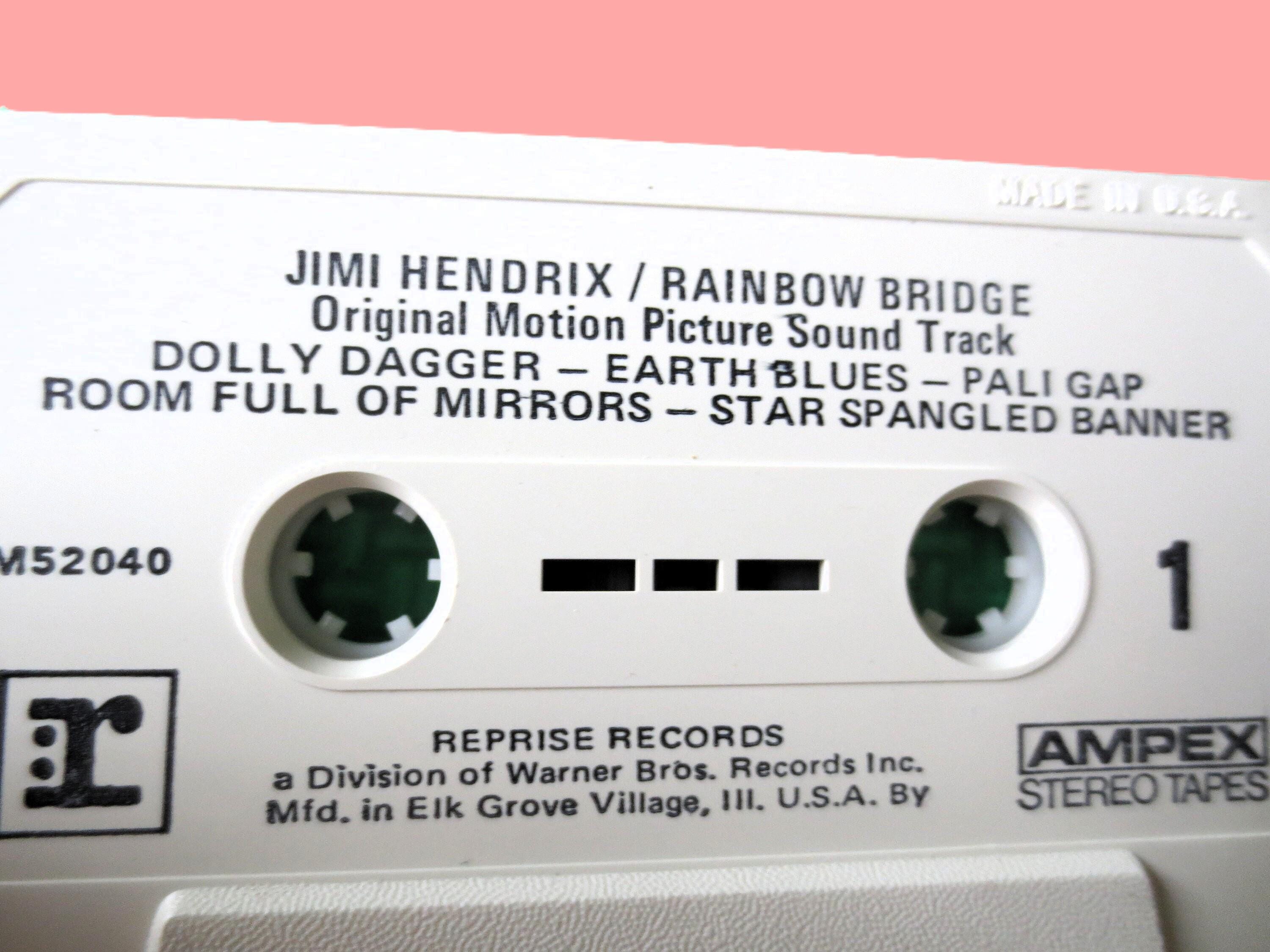 Jimi Hendrix Rainbow Bridge Cassette Tape - 1971 Soundtrack - Etsy