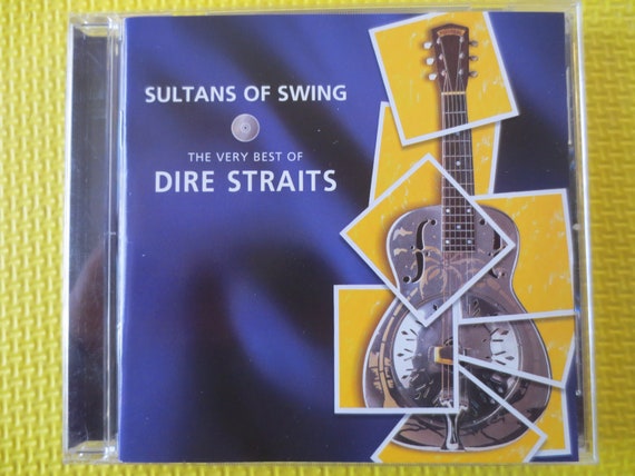 Vintage Cd's, DIRE STRAITS, BEST of Cd, Dire Straits Cd, Dire Straits  Album, Dire Straits Music, Dire Straits Songs, Cds, 1998 Compact Disc 