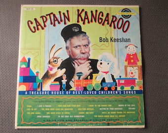 CAPTAIN KANGAROO, Children's Record, Bob Keeshan, 1958 Record, Vinyl Lp