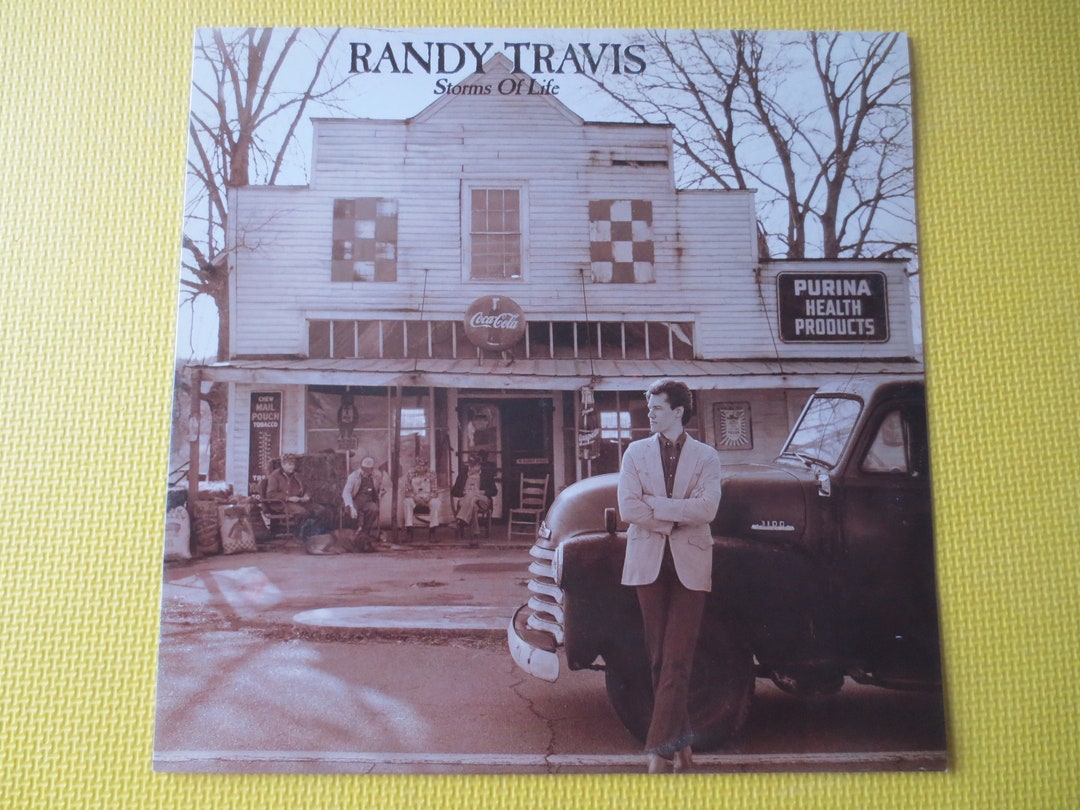 Vintage Records, RANDY TRAVIS Record, STORMS of Life, Randy Travis ...