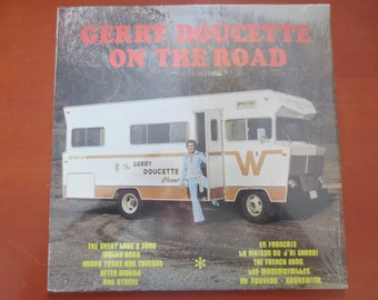 GERRY DOUCETTE, On The Road, GERRY Doucette Album, Gerry Doucette Lp, Country Records, Country Album, Vinyl, Vintage Records, 1973 Records