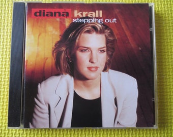 CD clásico de Diana Krall "Stepping Out" - Música jazz de 1993