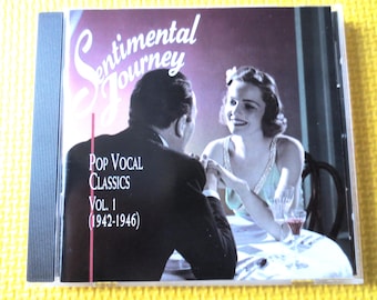 Vintage "Sentimental Journey" CD: Pop Vocal Classics, Vol. 1 & 2