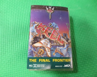 KEEL, The FINAL FRONTIER, Heavy Metal, 1986 Cassette Tape, Vintage Cassette