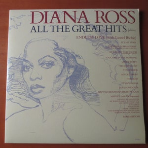 DIANA ROSS, All The GREATEST Hits, 2 Records, Vinyl Record, Diana Ross Album, Record Vinyl, Lps, Vinyl Album, Vintage Records, 1981 Record
