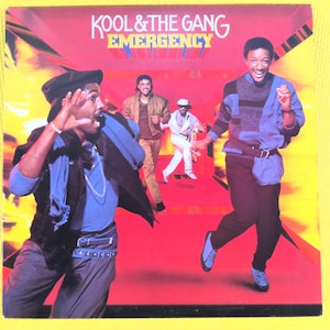 KOOL and the GANG, EMERGENCY, Disco Album, Funk Albums, Disco Record, Disco Lp, Soul Record, Funk Record, Lps, Vintage Records, 1984 Records