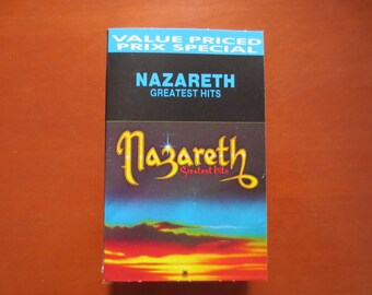 NAZARETH, GREATEST HITS, 1976 Cassette Tape, Vintage Cassette