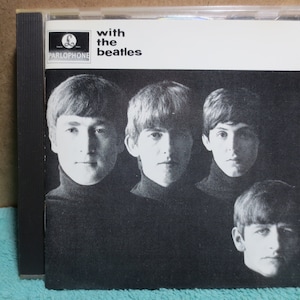 Vintage Cd&#39;s, The BEATLES, WITH the BEATLES, The Beatles Cd, The Beatles Albums, The Beatles Records, The Beatles lp, Cds, 1987 Compact Disc