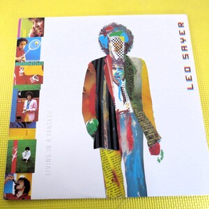 LEO SAYER, Living In A FANTASY, Leo Sayer Record, Leo Sayer Album, Leo Sayer Lp, Pop Record, Vinyl Lp, Lps, Vintage Records, 1980 Records