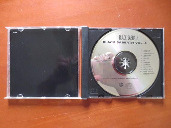 BLACK SABBATH, Vol 4, Heavy METAL, Compact Disc, Vintage Cd - Etsy