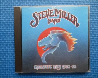 Vintage STEVE MILLER Greatest Hits CD: 1974-78 Album