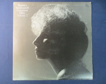 Barbra Streisand Greatest Hits Vol. 2 - 1978 Vintage Vinyl Record
