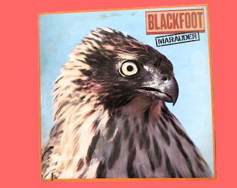BLACKFOOT, MARAUDER, Vintage Album, 1981 Record, Vinyl Lp