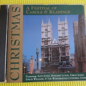 CHRISTMAS, FESTIVAL of CAROLS, Weihnachtslied, Weihnachts-Cd, Weihnachtsmusik-Cd, Weihnachtslieder-Cd, Weihnachtslied, 1986 Compact Discs