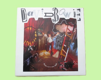 DAVID BOWIE, Never Let Me Down, Álbum vintage, Disco de vinilo de 1987