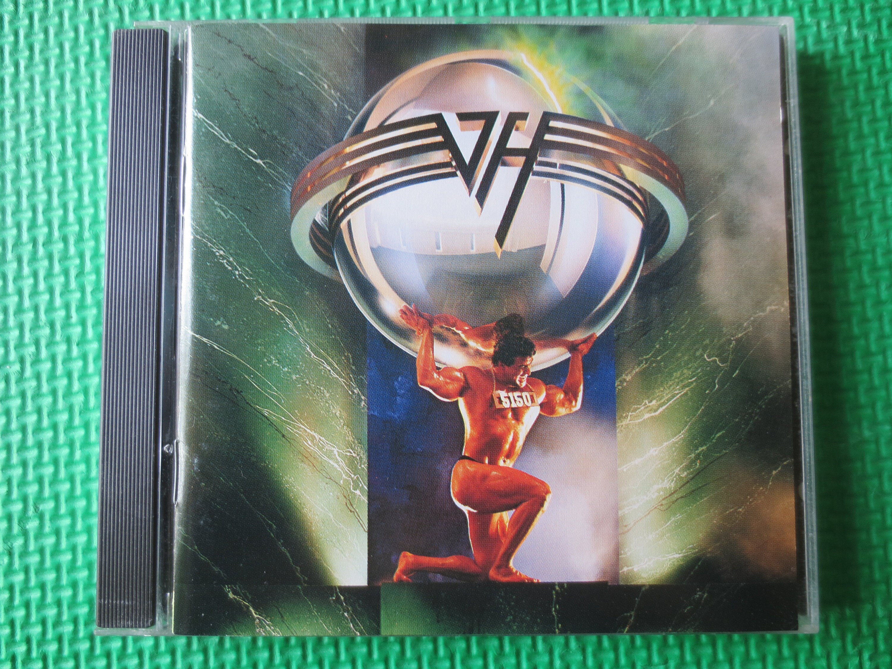 Vintage Cd's, VAN HALEN Cd, Van Halen MUSIC, 5150 Cd, Rock Music Cd, Pop Cd, Vintage Rock Cd, Cd Rock, Vintage Van Halen, 1986 Compact Discs