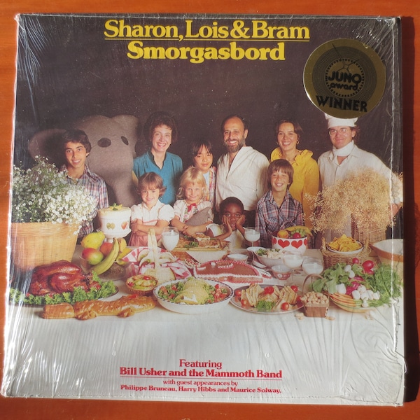 Vintage Records, SHARON LOIS & BRAM, Smorgasbord, Kids Record, Kids Album, Children's Records, Vinyl Record, Record Vinyl, Lps, 1979 Records