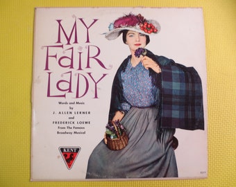 My Fair Lady Broadway Album - Vintage 1959 Record