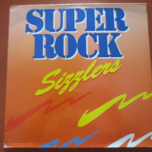 Vintage Records, SUPER ROCK SIZZLERS, The Troggs Lp, Manfred Man Lp, Dion Lp, Rare Earth Lp, Vintage Vinyl, Record Vinyl, Vinyl, 1989 Record