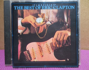 ERIC CLAPTON, Time Pieces, 1987 Compact Disc, Vintage Cd