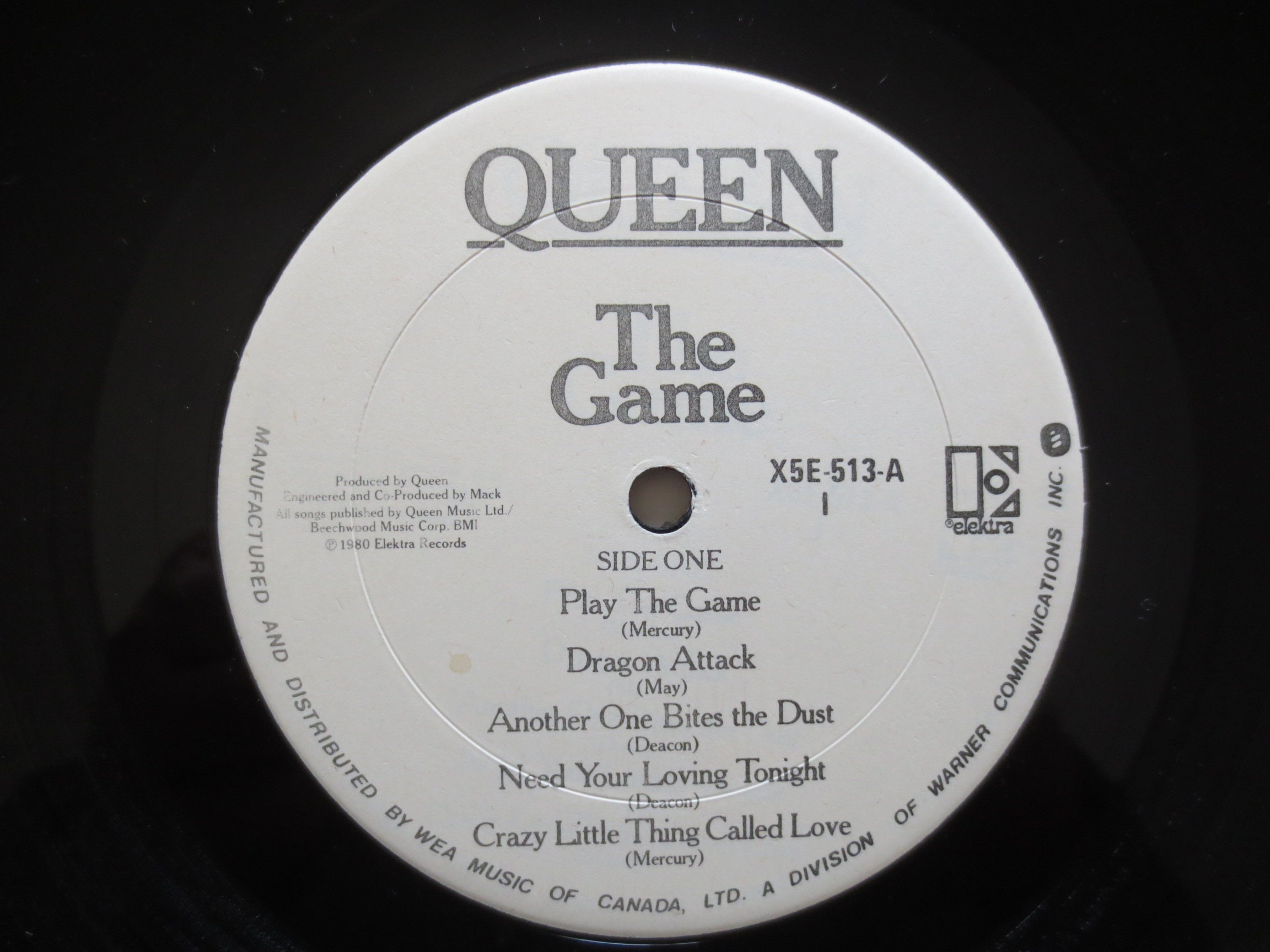 Queen - the Game Vinyl Record - 1980 Vintage Album - Etsy