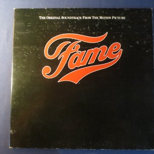 Vintage Records, FAME, MOVIE SOUNDTRACK, Pop Record, Pop Vinyl, Vintage Vinyl, Record Vinyl, Record, Vinyl Record, Vinyl Lp, 1980 Records
