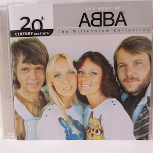 ABBA, MILLENNIUM COLLECTION, Abba Cd, Abba Music, Abba Hits Cd, Abba Songs, Pop Music Cd, Abba Album, Disco, Vintage Cds, 1992 Compact Discs