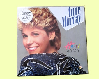 ANNE MURRAY, Heart Over Mind, Vintage Album, 1985 Record, Vinyl Lp
