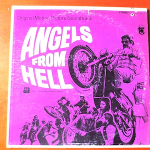 ANGELS From HELL, RARE Albums, Acid Rock lp, Vintage Vinyl, Record Vinyl, Vinyl Record, Vinyl lp, Rock Record, Vintage Records, 1968 Records