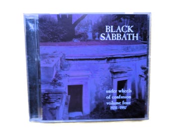 BLACK SABBATH, Bajo WHEELS of Confusion, Volumen Cuatro, Heavy Metal, Disco Compacto, CD Vintage