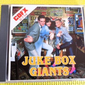 Vintage Cd, JUKE BOX GIANTS, Leslie Gore Cd, Johnny Crawford Cd, The Angels Cd, The Drifters Cd, The Platters Cd, Pop Cd, 1985Compact Disc