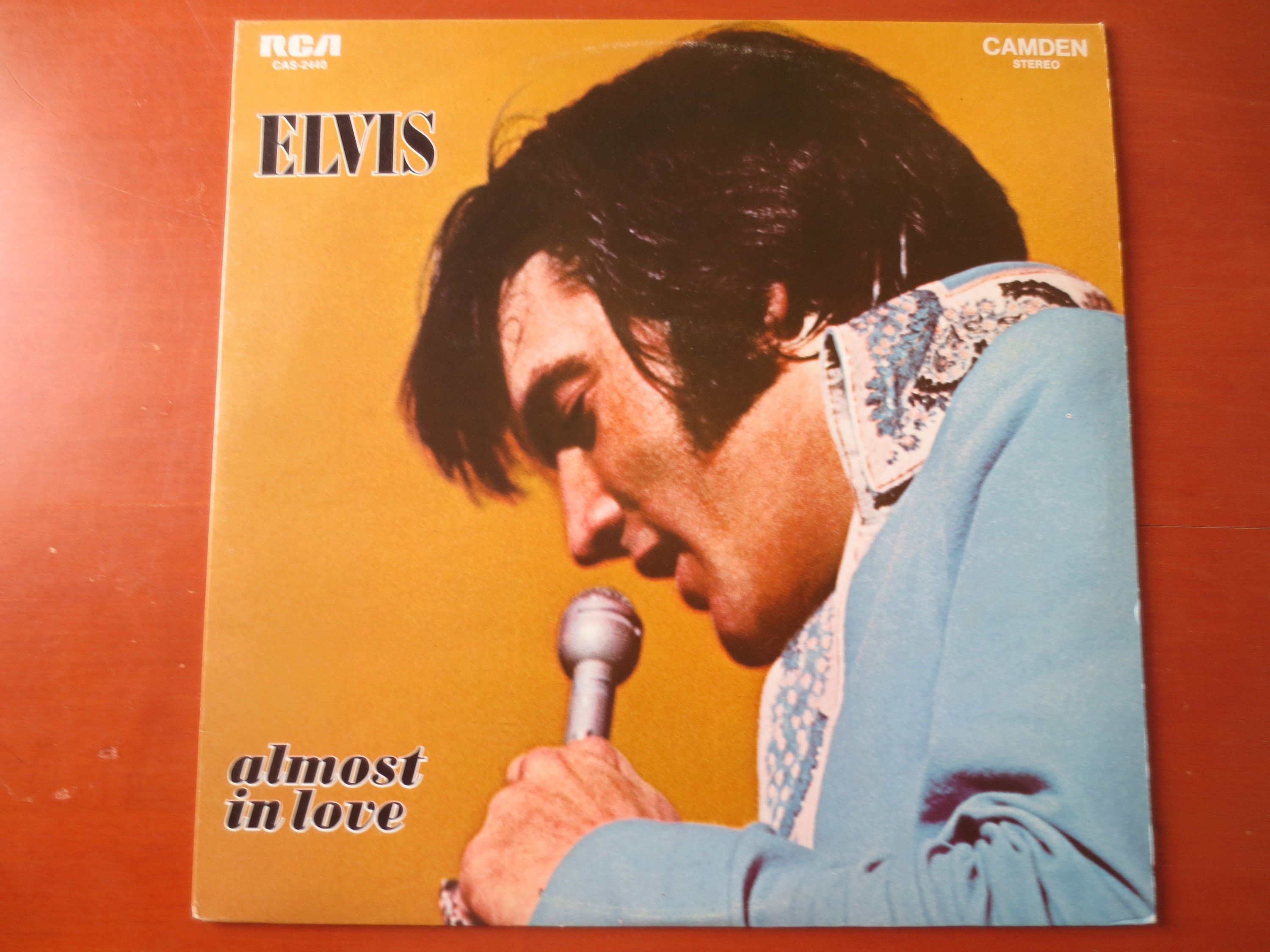 Vintage Records ELVIS PRESLEY Almost in LOVE Elvis Records - Etsy Australia