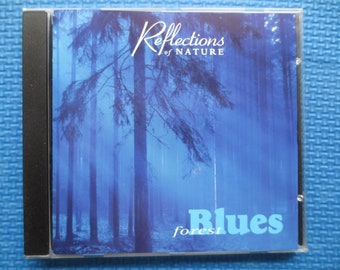 Vintage Cds, REFLECTIONS of NATURE, Forrest BLUES, Nature Cd, Meditation Music Cd, Music Cd, Nature Music, Relaxing Cd, 1997 Compact Disc