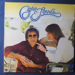 CAPTAIN and TENNILLE, Song of JOY, Vintage Vinyl, Record Vinyl, Records, Vinyl Record, Vinyl Album, Vinyl Lps, Vintage Records, 1976 Records