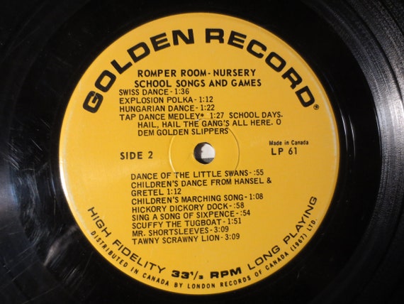 Vintage Records Romper Room Nursery School Children S Records Kids Records Childrens Album Vinyl Records Vinyl Records 1967 Records