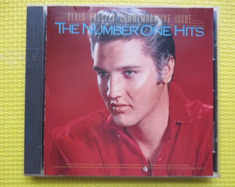 ELVIS PRESLEY, The Number One Hits, 1987 Compact Disc, Vintage Cd
