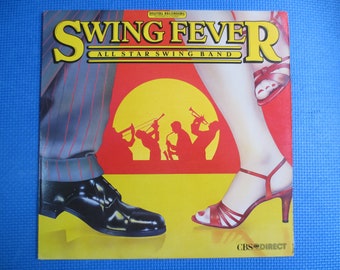 SWING FEVER, All Star SWING Band, Schallplatten, Swing-Platten, Big Band-Platten, Big Band-Album, Swing-Alben, Vinyl-LP, Swing-Bands, Schallplatte 1982